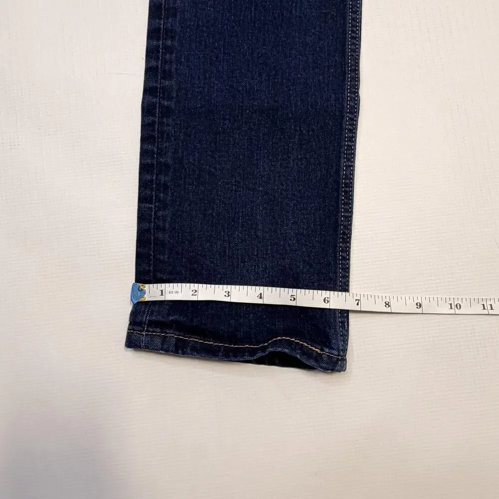 Levis 511 Jeans Mens 32x34 Blue Denim Slim Tapered Fit Dark Wash